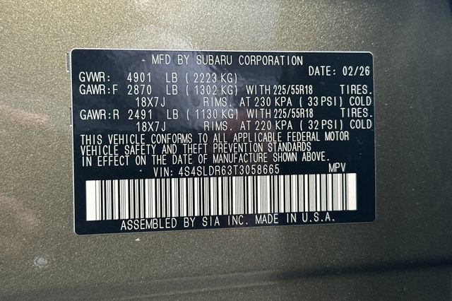 New 2026 Subaru Forester Limited image 24