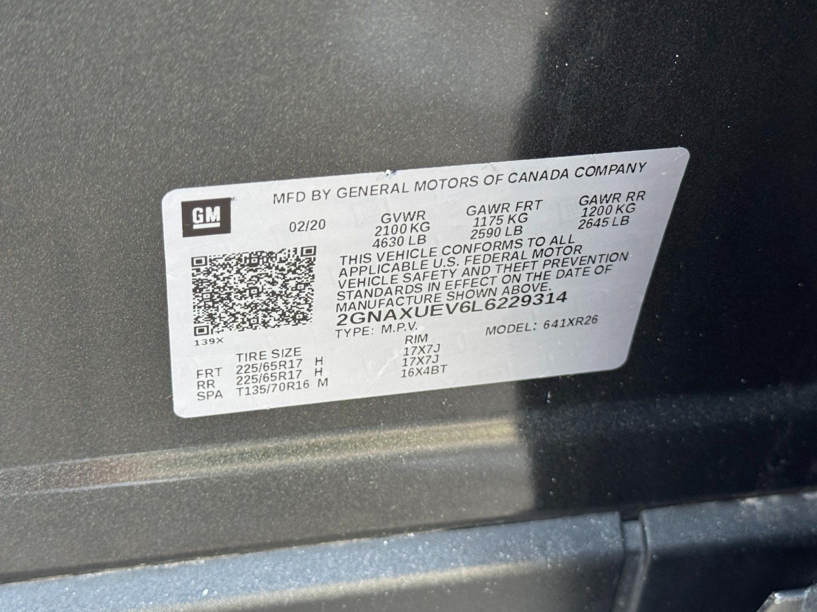 Used 2020 Chevrolet Equinox LT AWD/4WD image 40