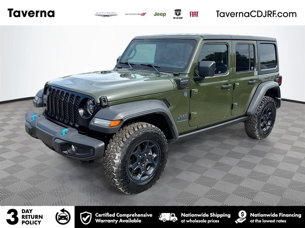 Used 2023 Jeep Wrangler Unlimited w/ Cold Weather Group AWD/4WD image 1