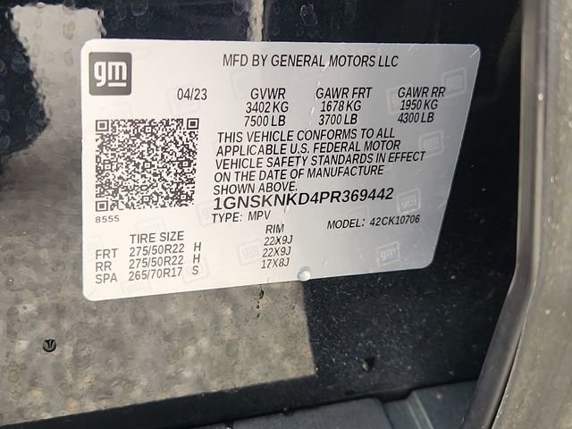 Certified 2023 Chevrolet Tahoe LT w/ LT Signature Plus Package image 34