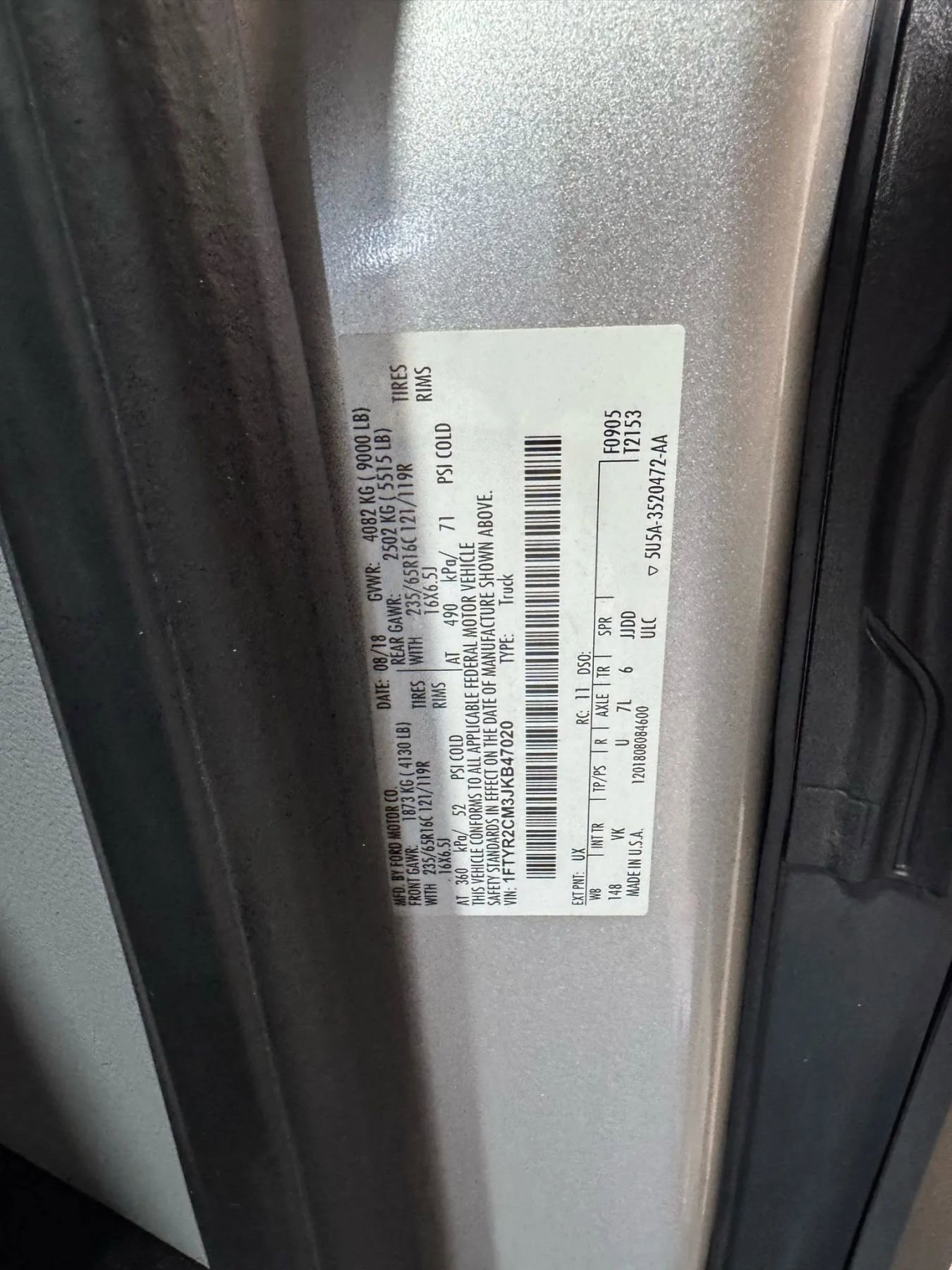 Used 2018 Ford Transit 250 148 Medium Roof image 68