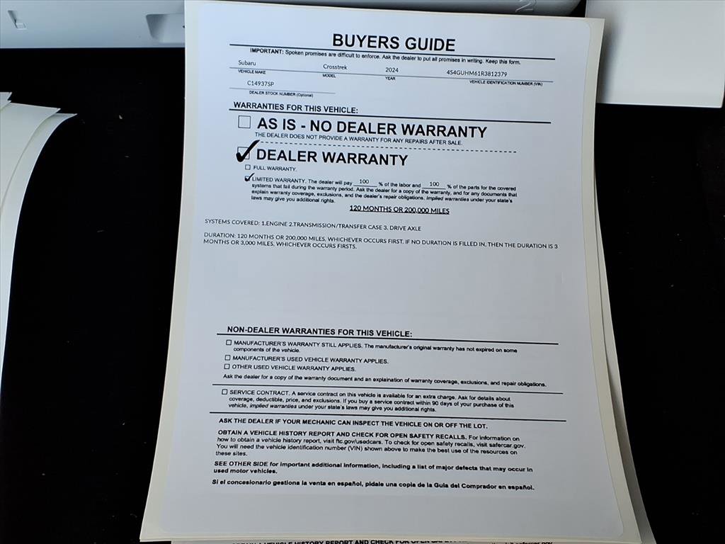Used 2024 Subaru Crosstrek 2.5i Limited image 35