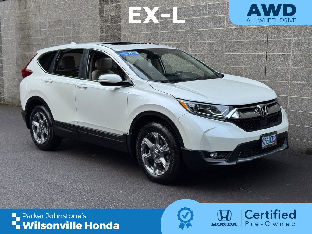 Certified 2018 Honda CR-V EX-L
