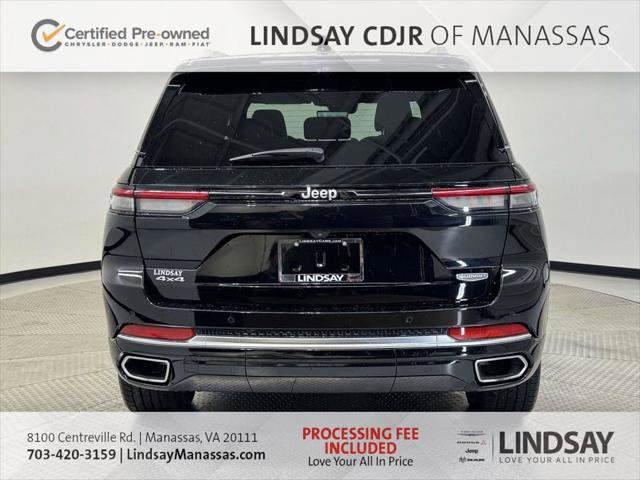 Certified 2023 Jeep Grand Cherokee Summit w/ Adv Protech Group IV AWD/4WD image 8