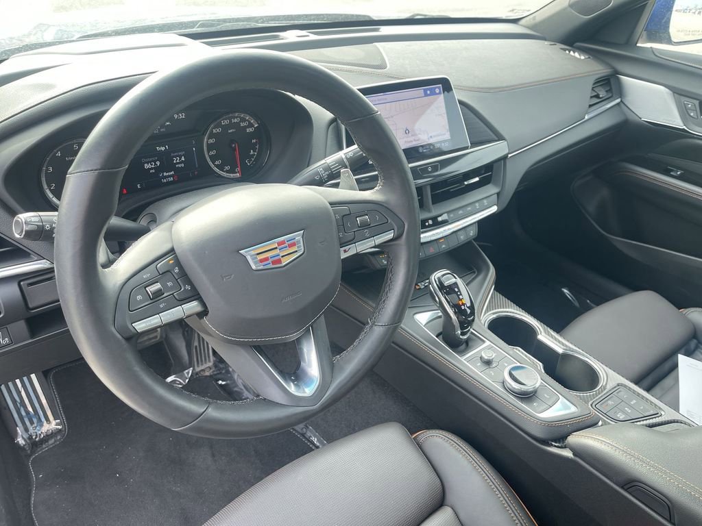 Certified 2023 Cadillac CT4 V w/ Navigation Package AWD/4WD image 8