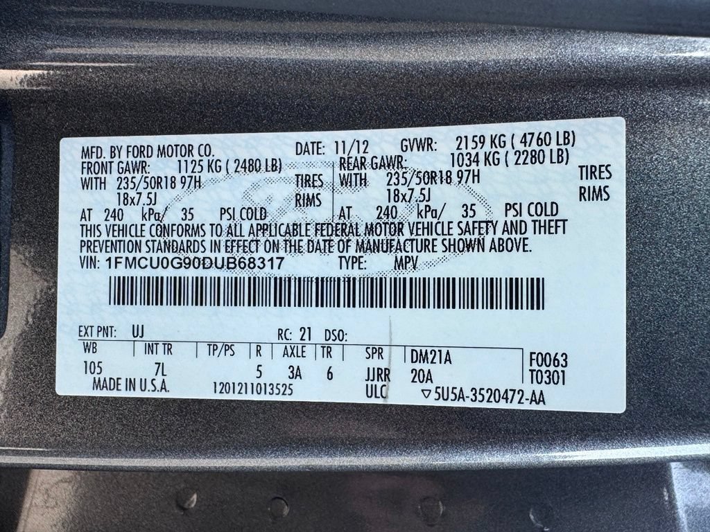 Used 2013 Ford Escape SE FWD image 38