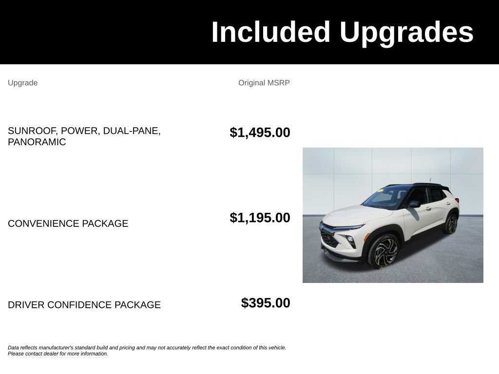 New 2026 Chevrolet TrailBlazer RS w/ Convenience Package FWD image 6