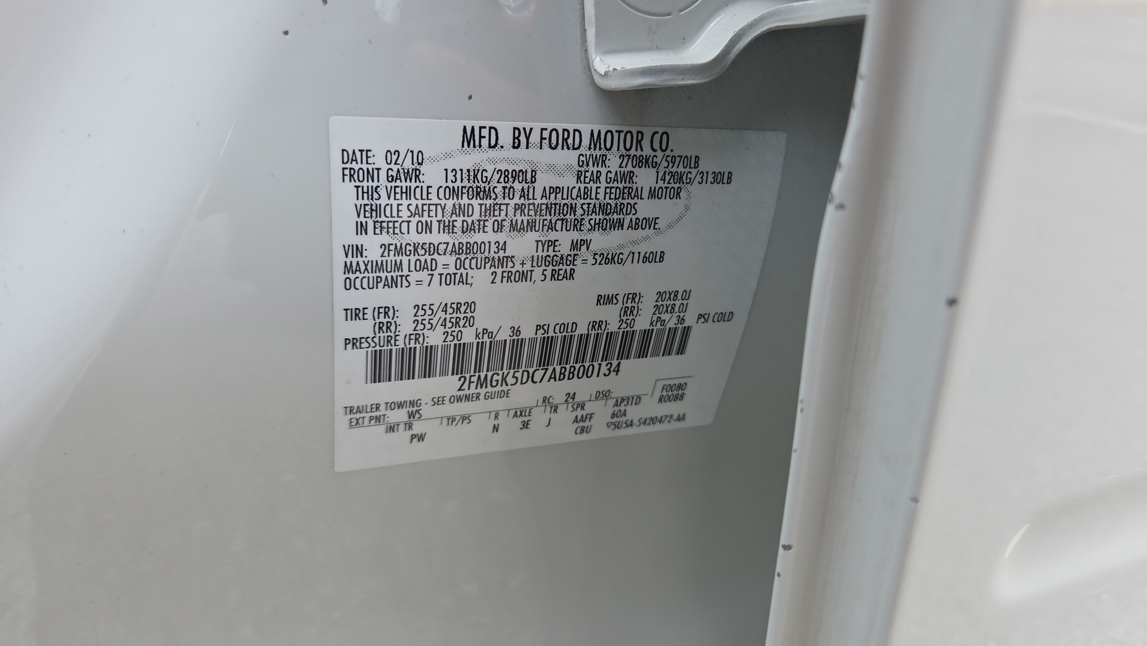 Used 2010 Ford Flex Limited FWD image 21