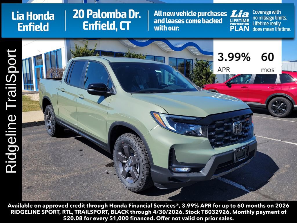 New 2026 Honda Ridgeline TrailSport