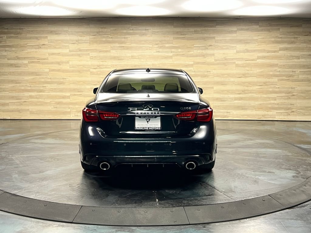 Used 2023 INFINITI Q50 Red Sport 400 w/ Black Opal Edition RWD image 18