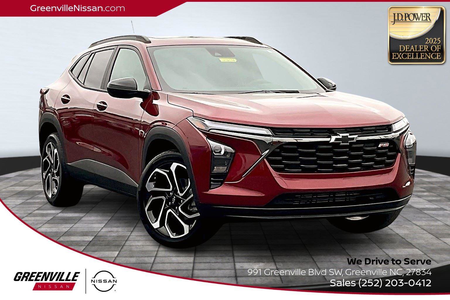 Used 2025 Chevrolet Trax RS w/ Sunroof Package