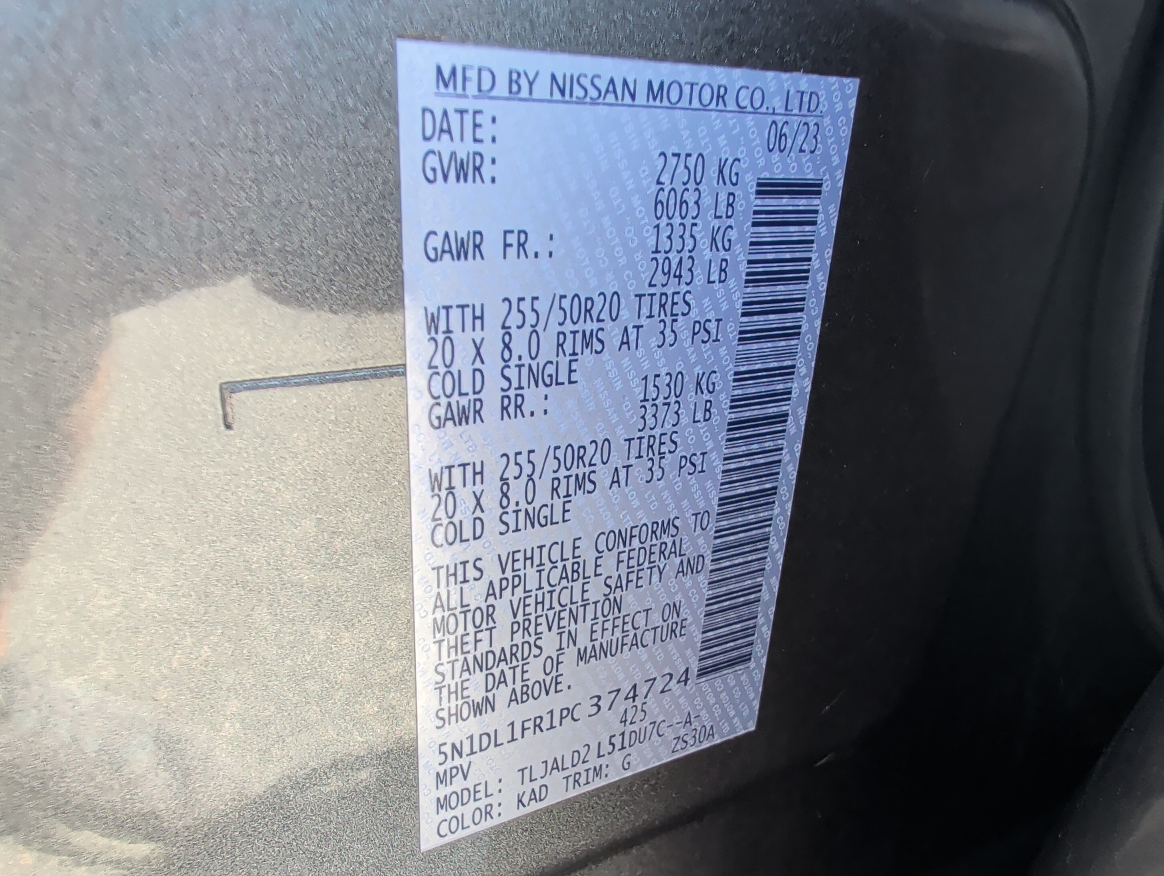 Used 2023 INFINITI QX60 Luxe w/ Cargo Package FWD image 32