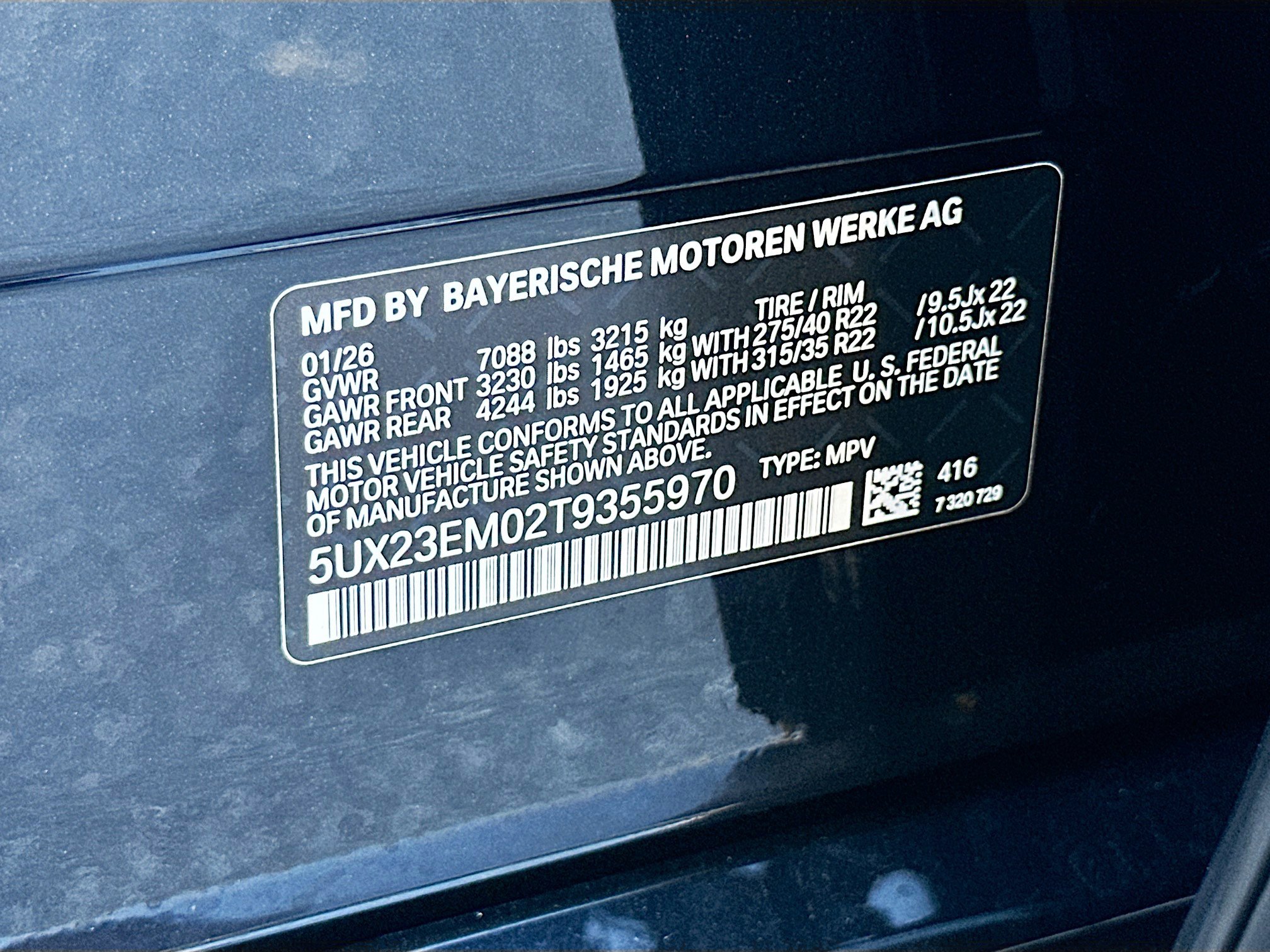 New 2026 BMW X7 xDrive40i w/ Executive Package image 28