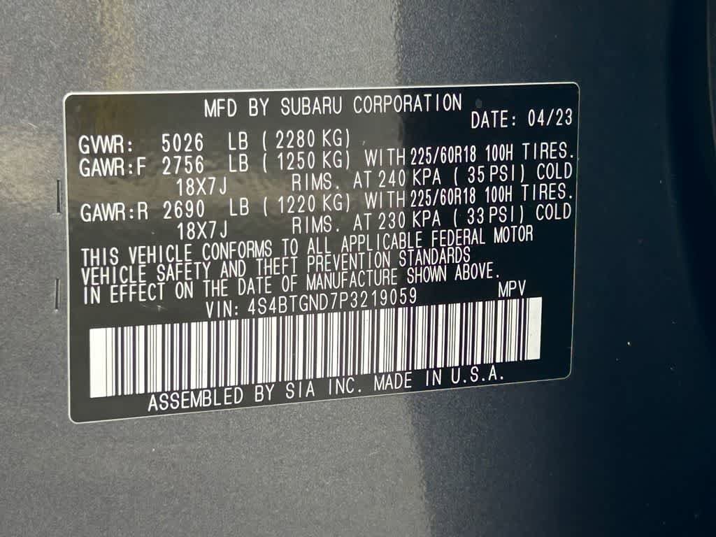 Certified 2023 Subaru Outback Limited XT AWD/4WD image 21