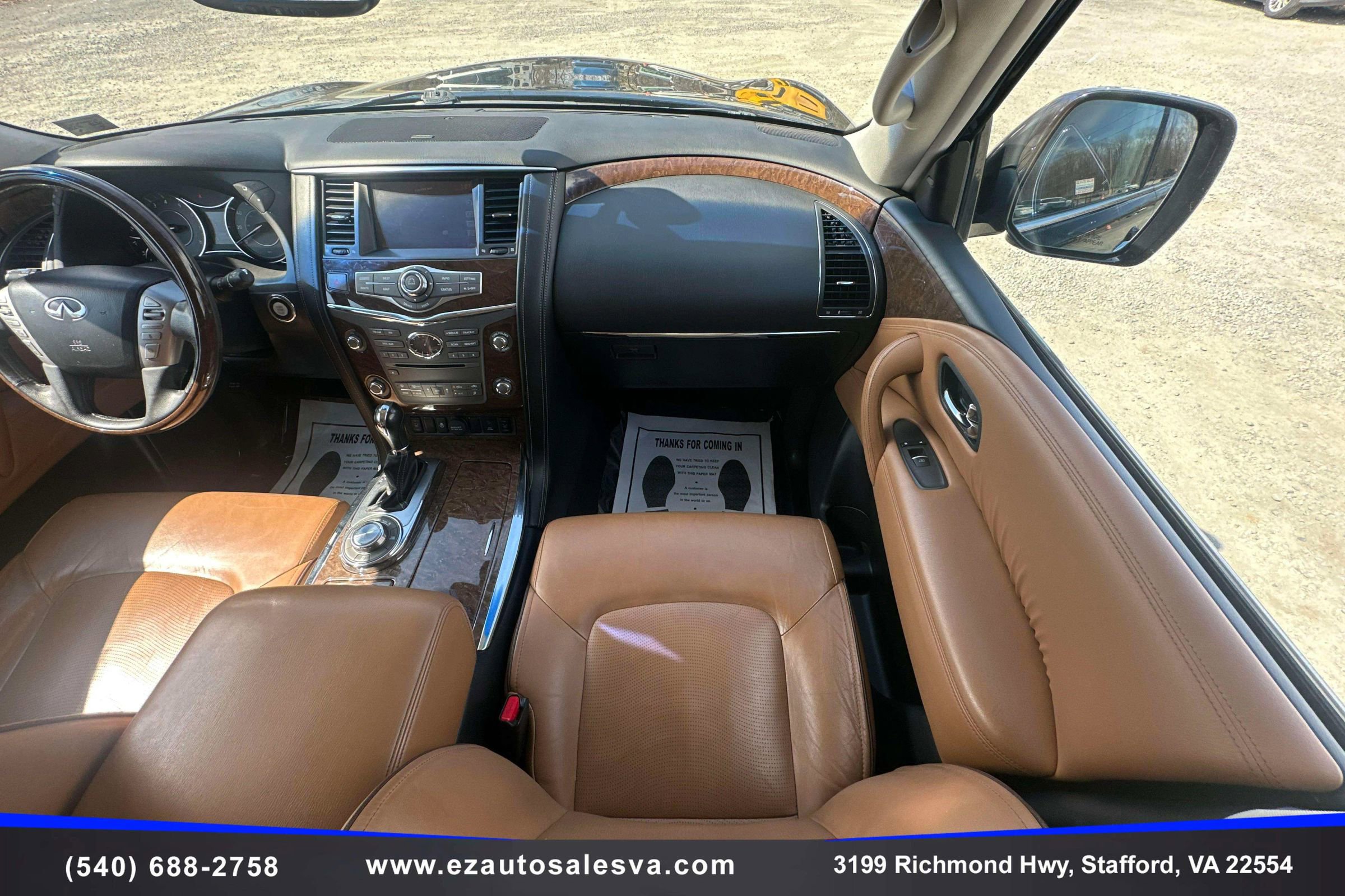 Used 2016 INFINITI QX80 4WD w/ Signature Edition Package image 25