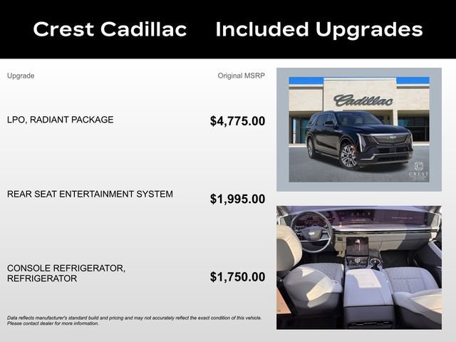 New 2026 Cadillac Escalade IQL Luxury w/ LPO, Radiant Package AWD/4WD image 5