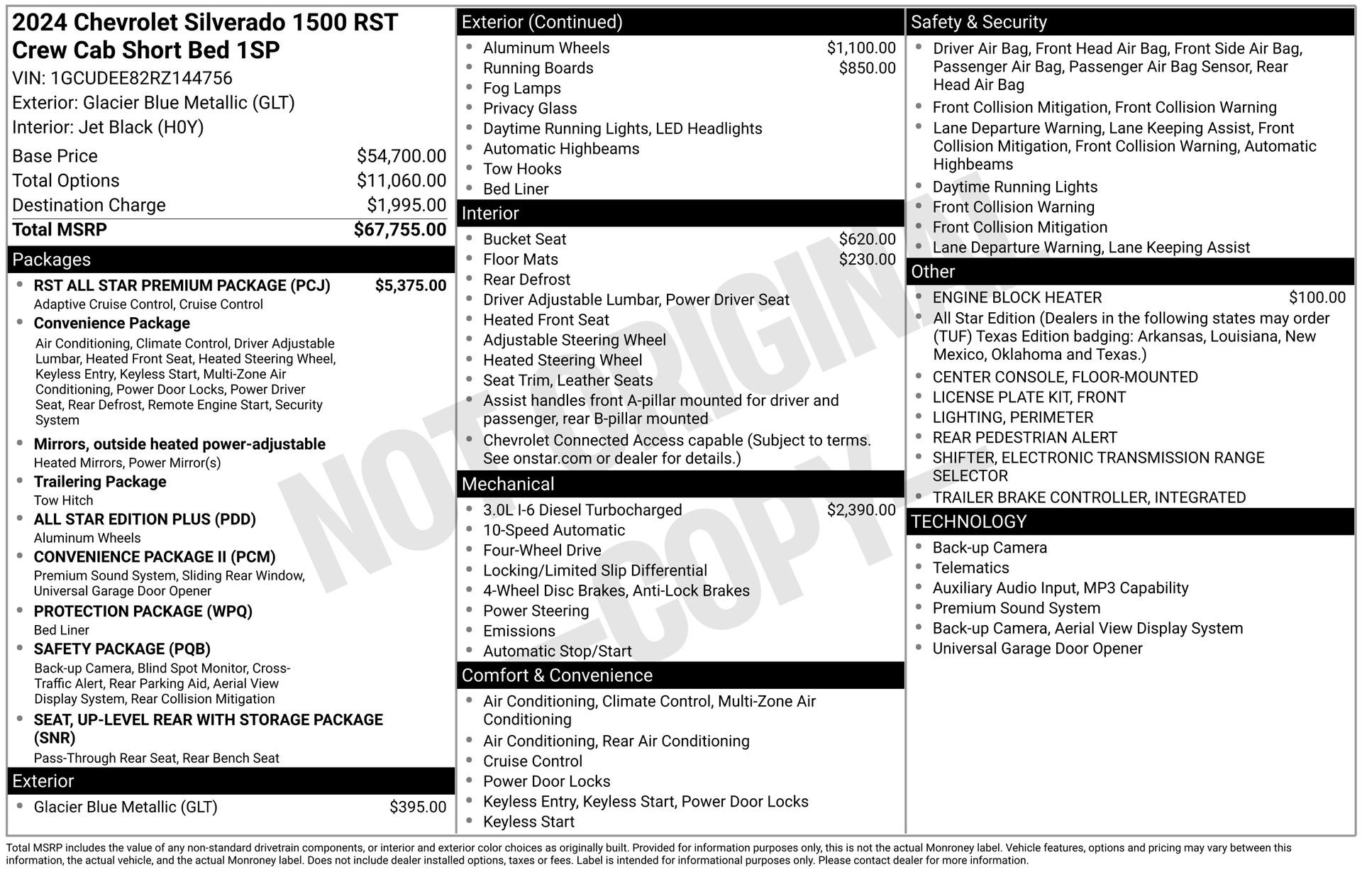 Certified 2024 Chevrolet Silverado 1500 RST w/ RST All Star Premium Package AWD/4WD image 4
