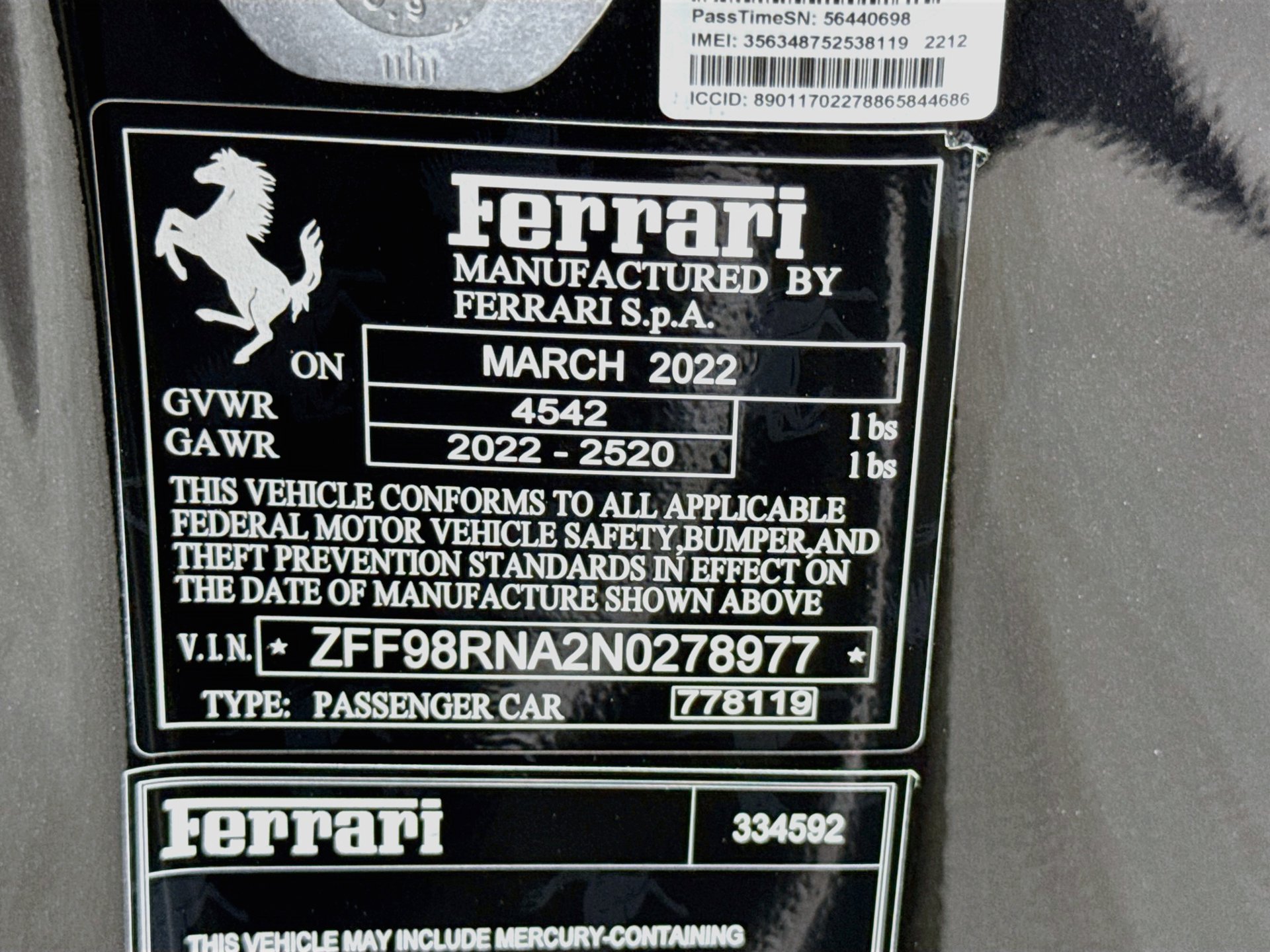 Certified 2022 Ferrari Roma RWD image 29