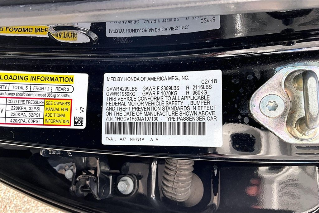 Used 2018 Honda Accord EX-L image 35