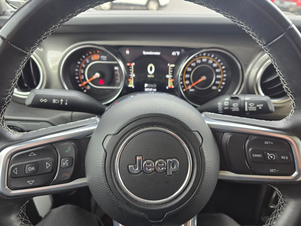 Used 2021 Jeep Wrangler Unlimited Sahara w/ Uconnect 4C Nav & Sound Group image 13