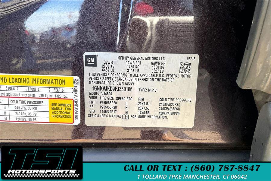 Used 2015 Chevrolet Traverse LTZ image 36