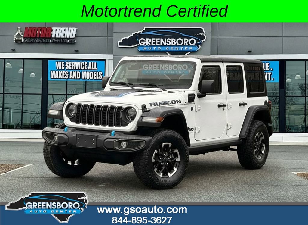 Used 2024 Jeep Wrangler Unlimited Rubicon 4xe w/ Convenience Group AWD/4WD image 1