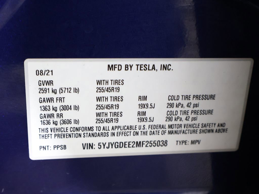 Used 2021 Tesla Model Y Long Range AWD/4WD image 53