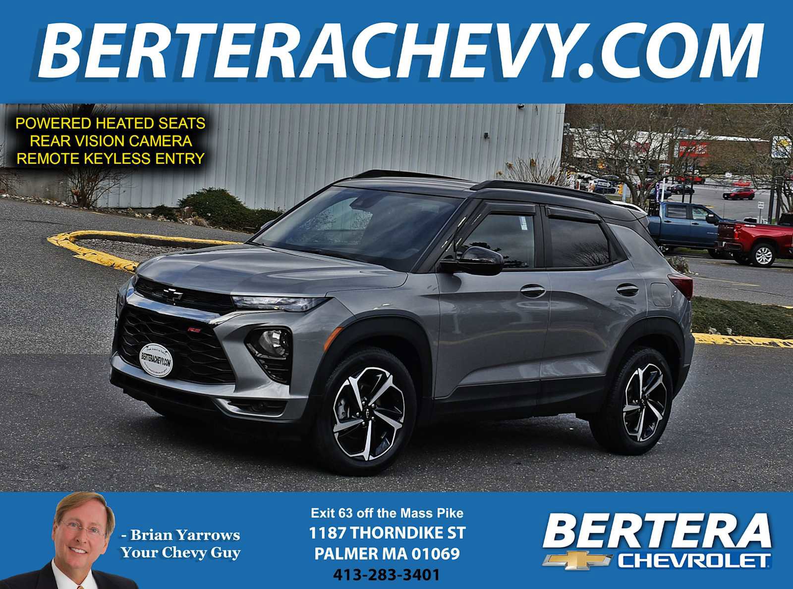 Used 2023 Chevrolet TrailBlazer RS w/ Convenience Package image 1