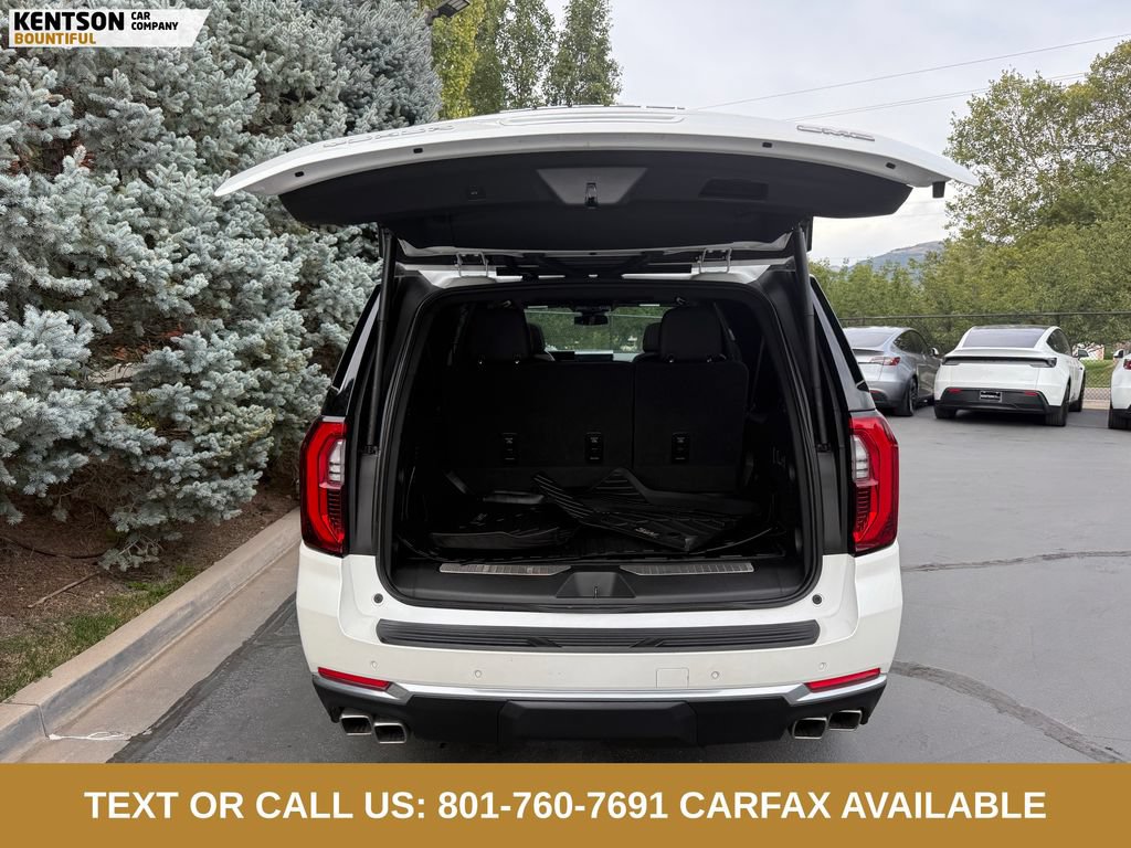 Used 2025 GMC Yukon XL Denali w/ Sun & Power Step Package AWD/4WD image 39