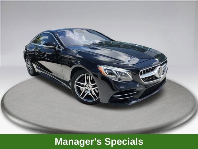 Used 2020 Mercedes-Benz S 560 4MATIC Coupe w/ AMG Line Exterior image 2
