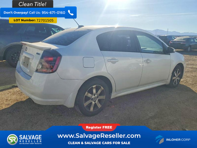 Used 2012 Nissan Sentra 2.0 SR w/ Special Edition Pkg image 4