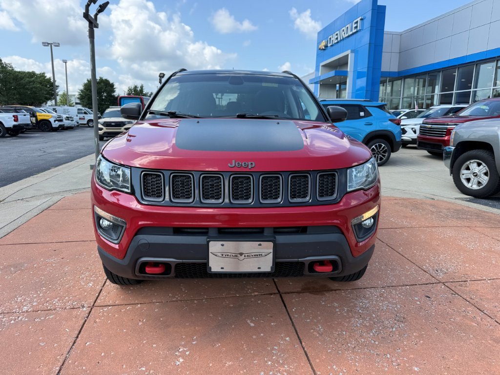 Used 2017 Jeep Compass Trailhawk w/ Leather Interior Group AWD/4WD image 2