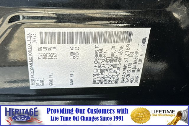 Used 2023 Nissan Maxima SV w/ Floor Mat Group image 29