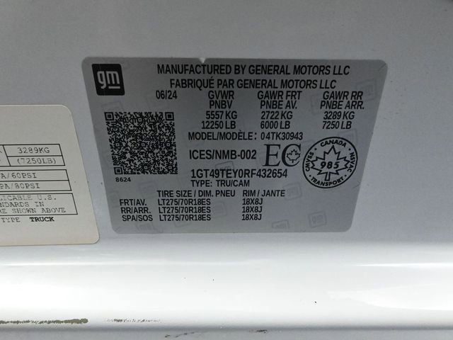 Used 2024 GMC Sierra 3500 SLE w/ SLE Convenience Package image 51