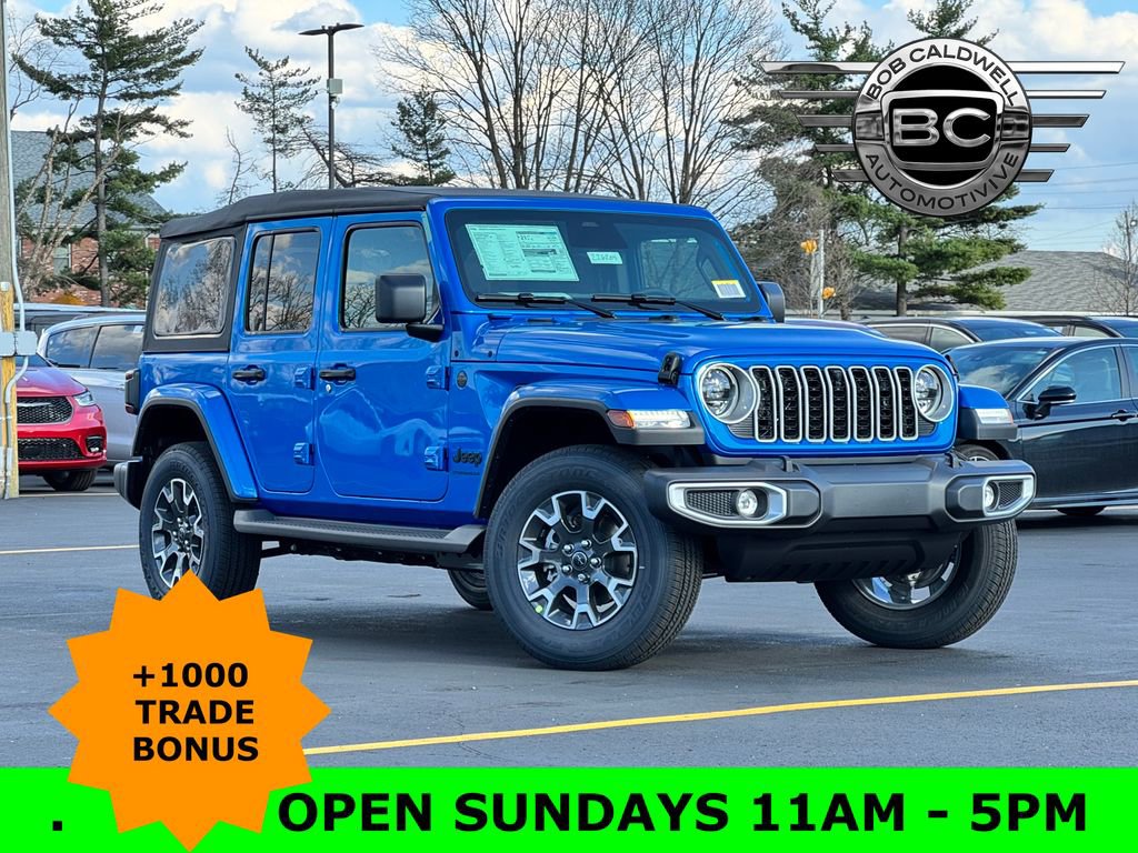 New 2026 Jeep Wrangler Sahara AWD/4WD image 1