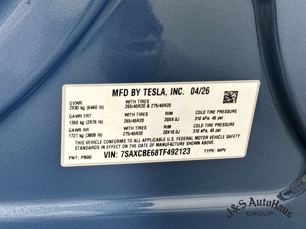 Used 2026 Tesla Model X Plaid AWD/4WD image 42