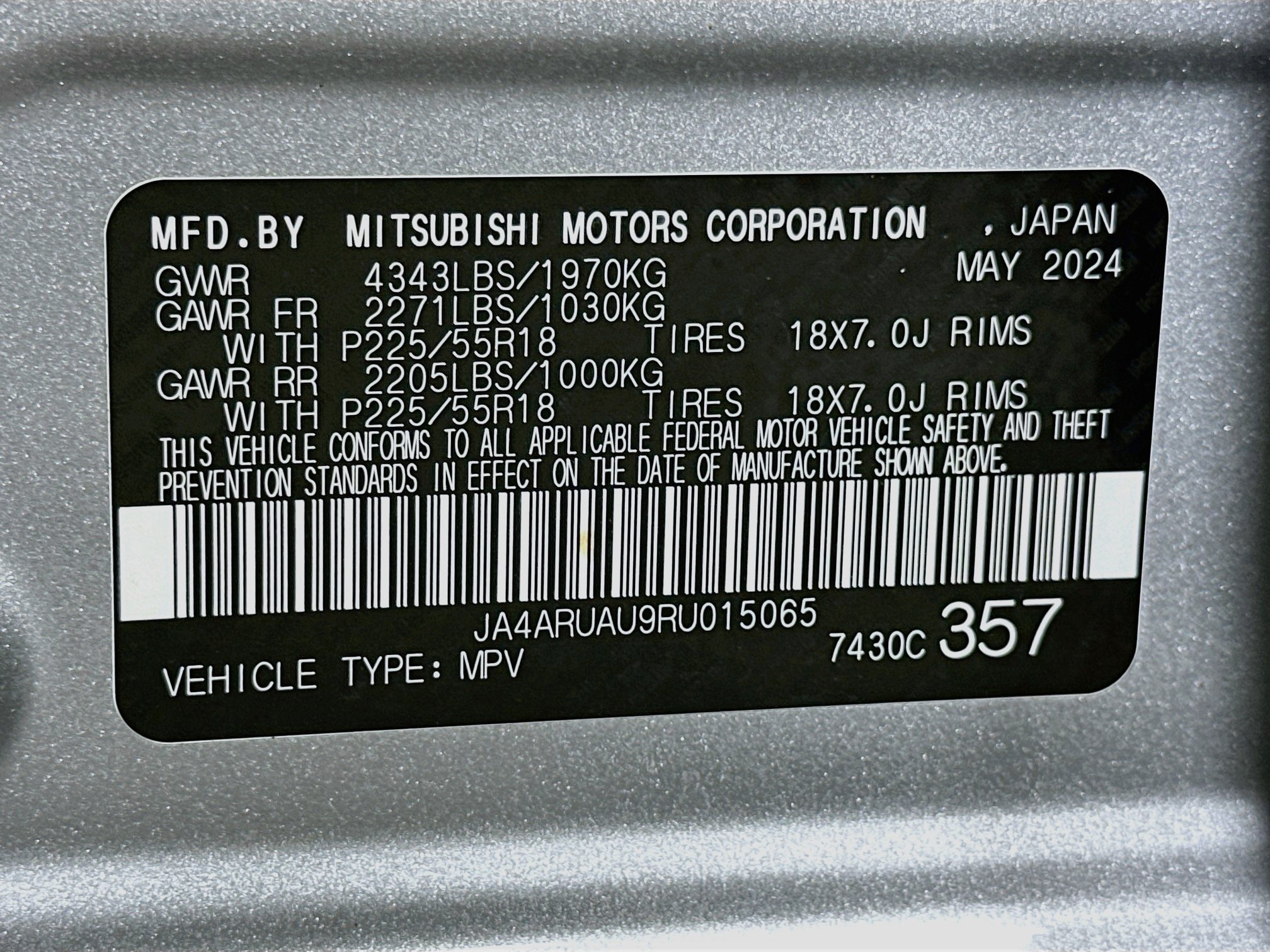 Used 2024 Mitsubishi Outlander Sport AWD image 12