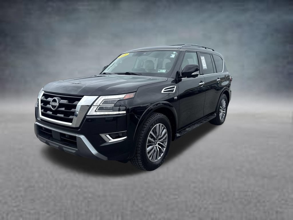 Used 2022 Nissan Armada SL w/ Captain's Chairs Package AWD/4WD image 2