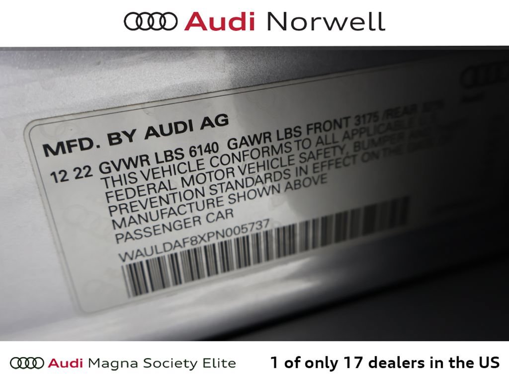 Used 2023 Audi A8 L 3.0T w/ Comfort Plus Package AWD/4WD image 3