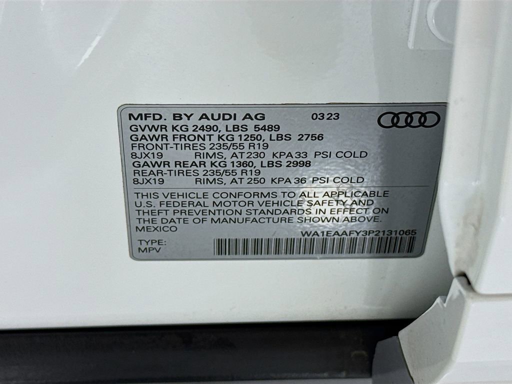 Certified 2023 Audi Q5 2.0T Premium Plus w/ Premium Plus Package AWD/4WD image 36
