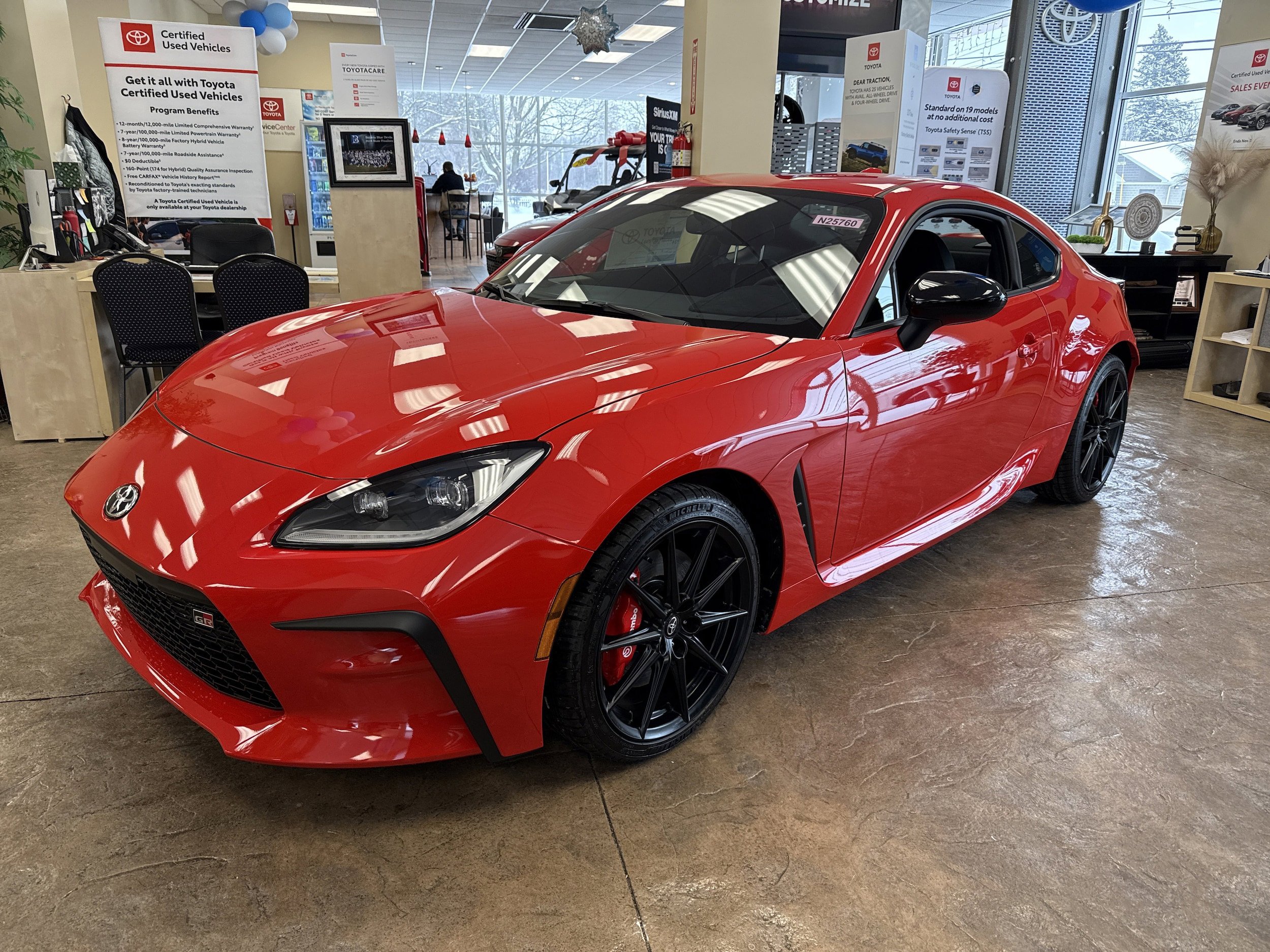 New 2025 Toyota GR86 Premium w/ Performance Package RWD image 3