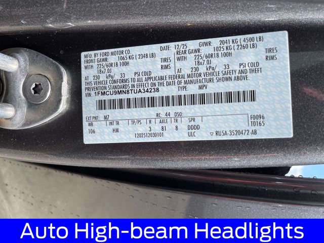 New 2026 Ford Escape ST-Line w/ Cold Weather Package AWD/4WD image 23
