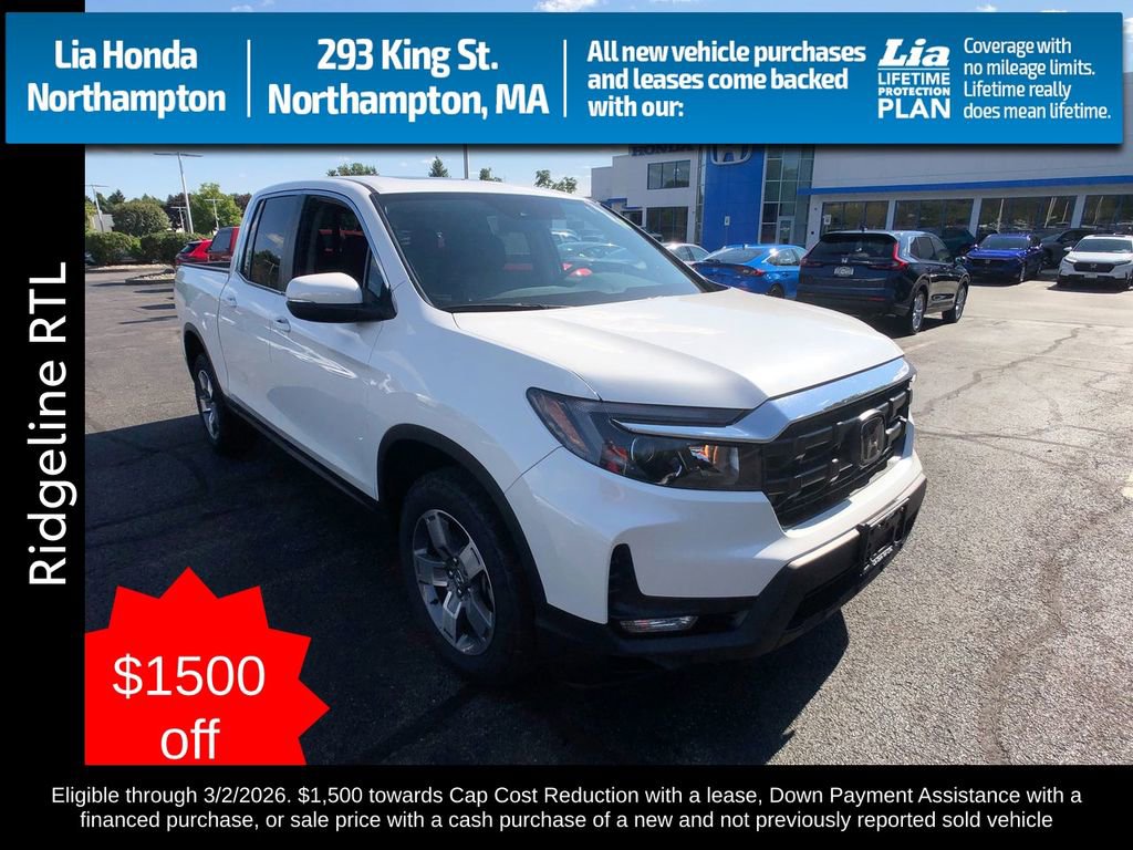 New 2026 Honda Ridgeline RTL