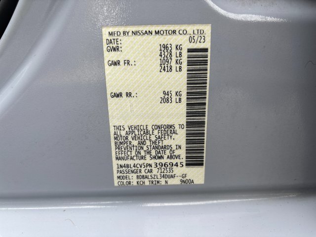 Certified 2023 Nissan Altima 2.5 SR w/ SR Premium Package FWD image 33