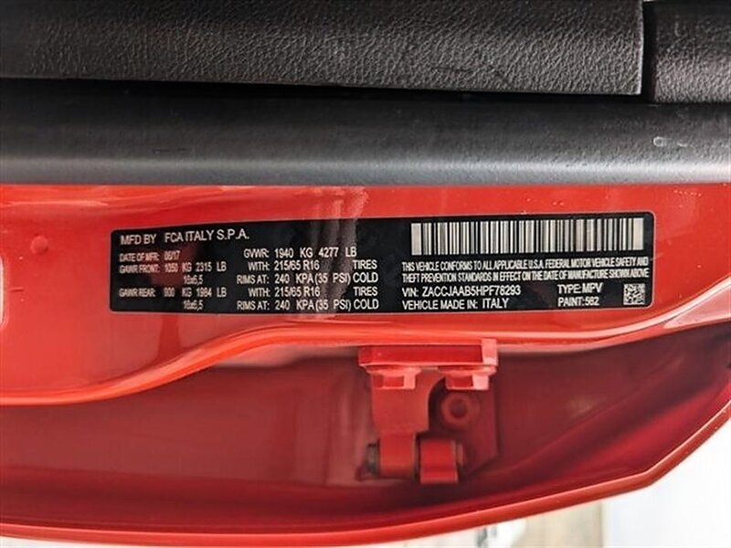 Used 2017 Jeep Renegade Sport w/ Power & Air Group FWD image 32