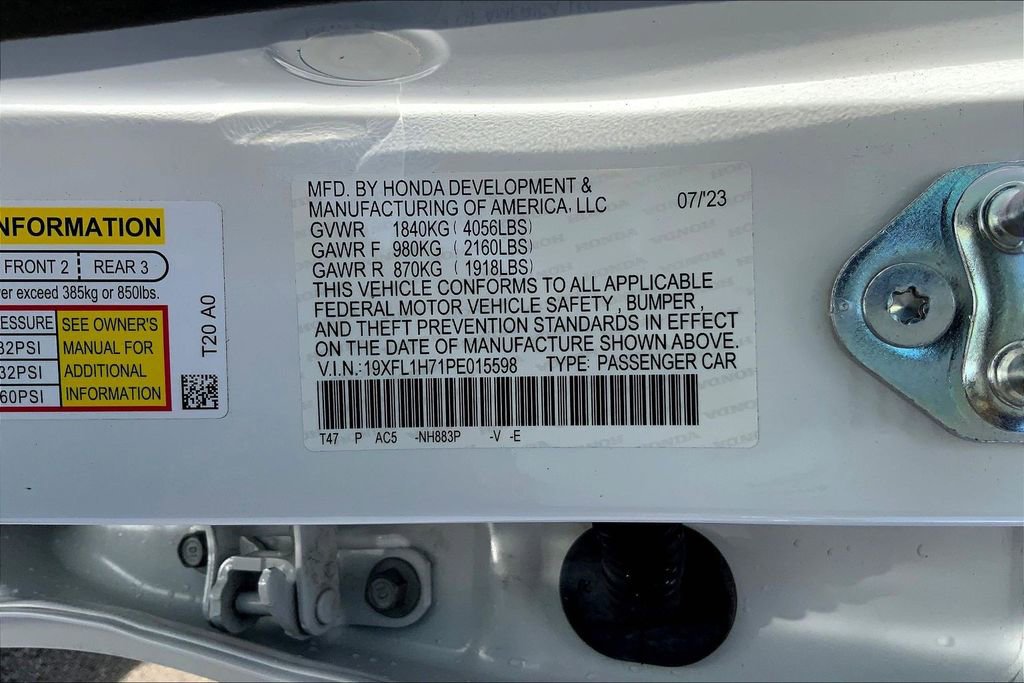 Used 2023 Honda Civic EX-L image 33