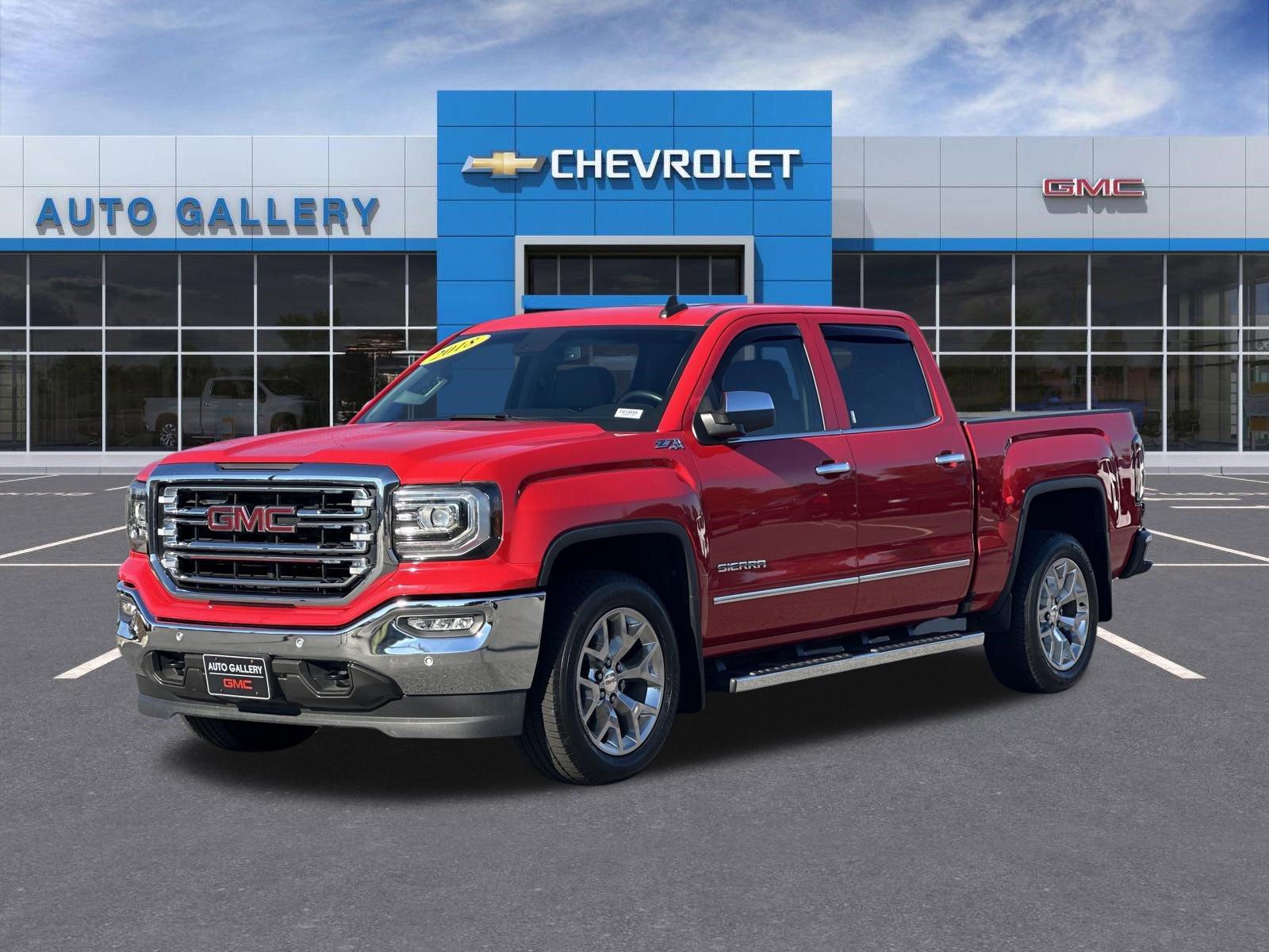 Used 2018 GMC Sierra 1500 SLT AWD/4WD image 1