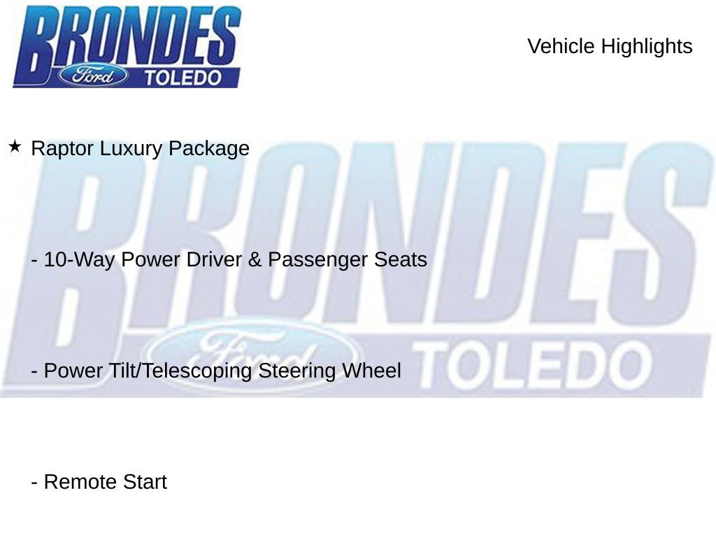 Used 2014 Ford F150 Raptor w/ Equipment Group 801A Luxury image 15