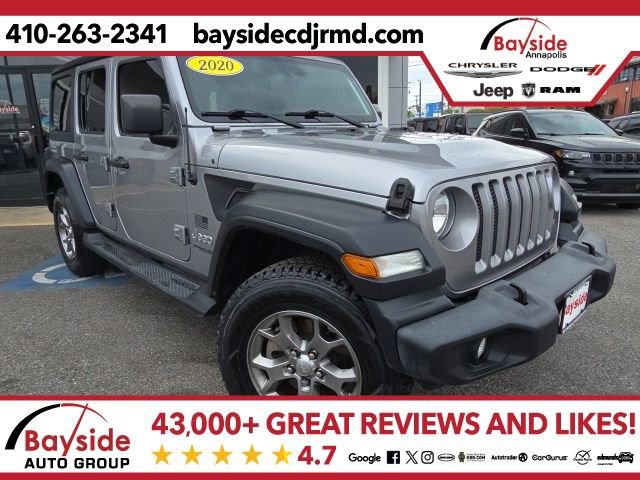 Used 2020 Jeep Wrangler Unlimited Sport AWD/4WD image 1