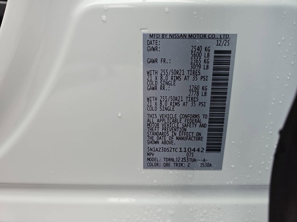 New 2026 Nissan Murano Platinum image 40